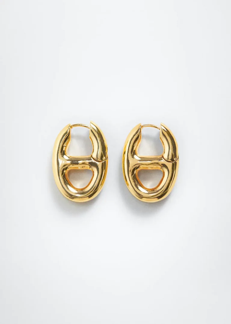 Long crystal earrings