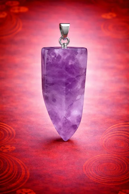 Colgante de amatista punta pequeña