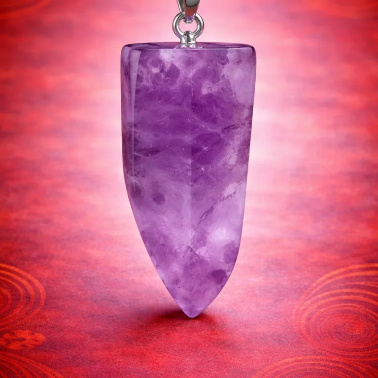 Colgante de amatista punta pequeña