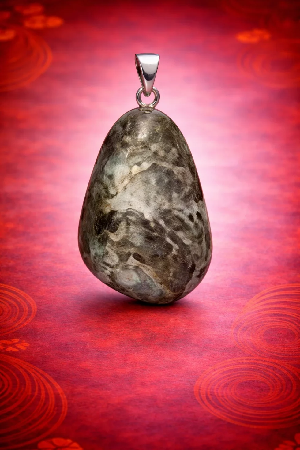 Colgante rodado serpentina