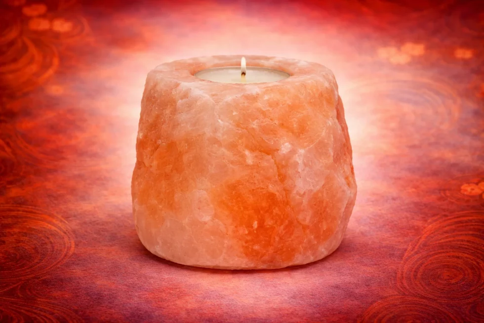 Posavelas de sal rústico